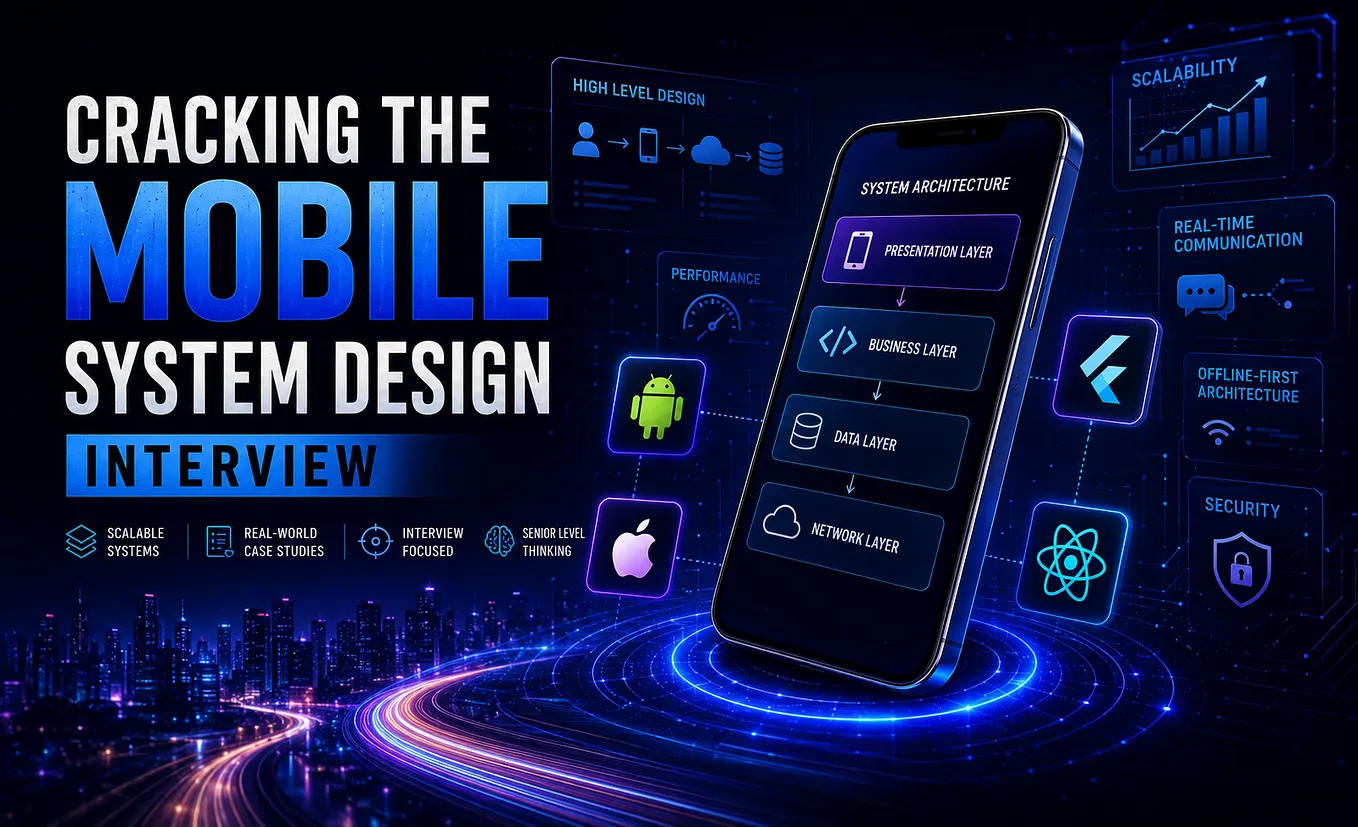 Mobile System Design Interviews (Android and iOS)— The Only Mental ...
