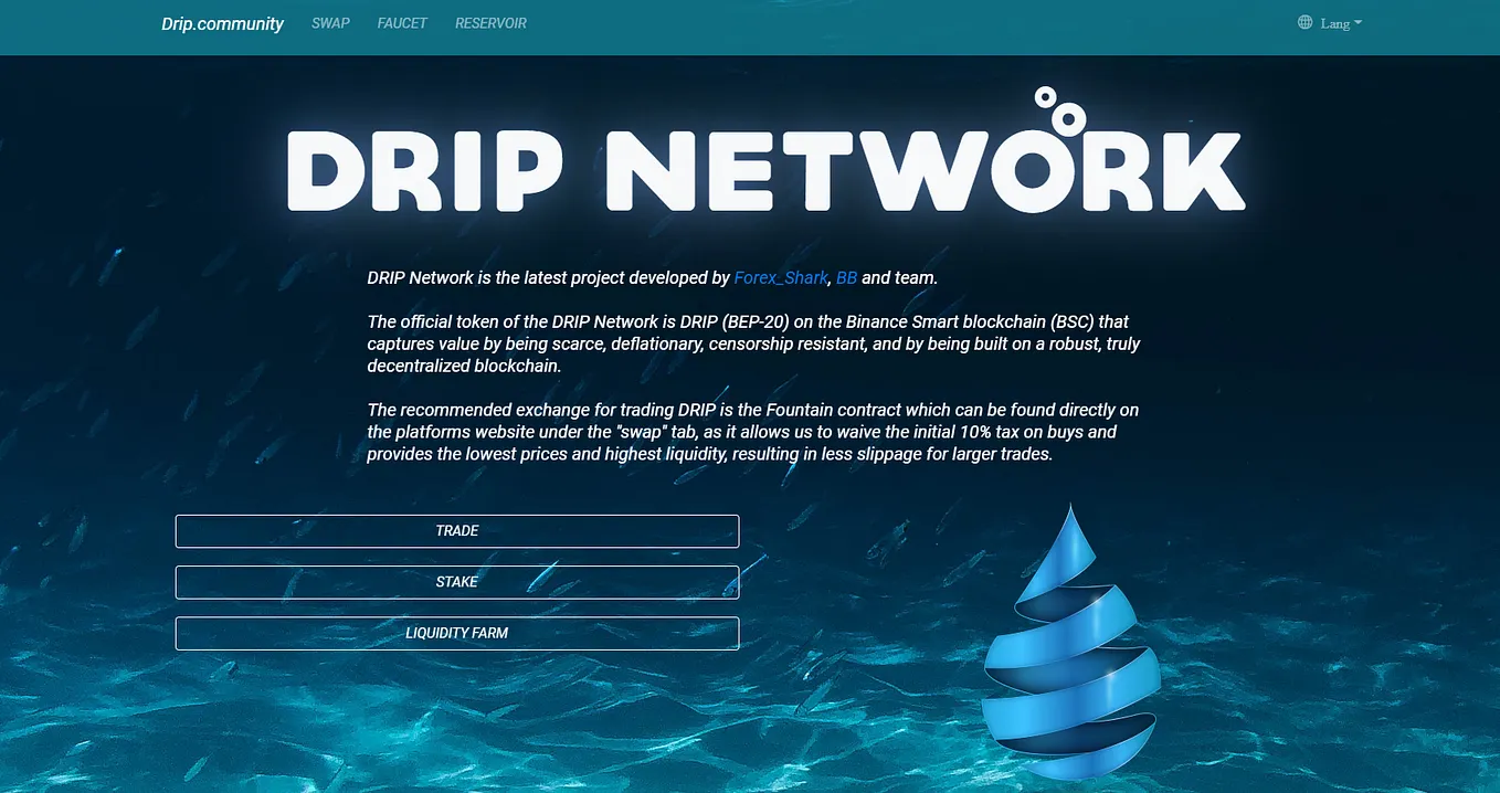 The DRIP network