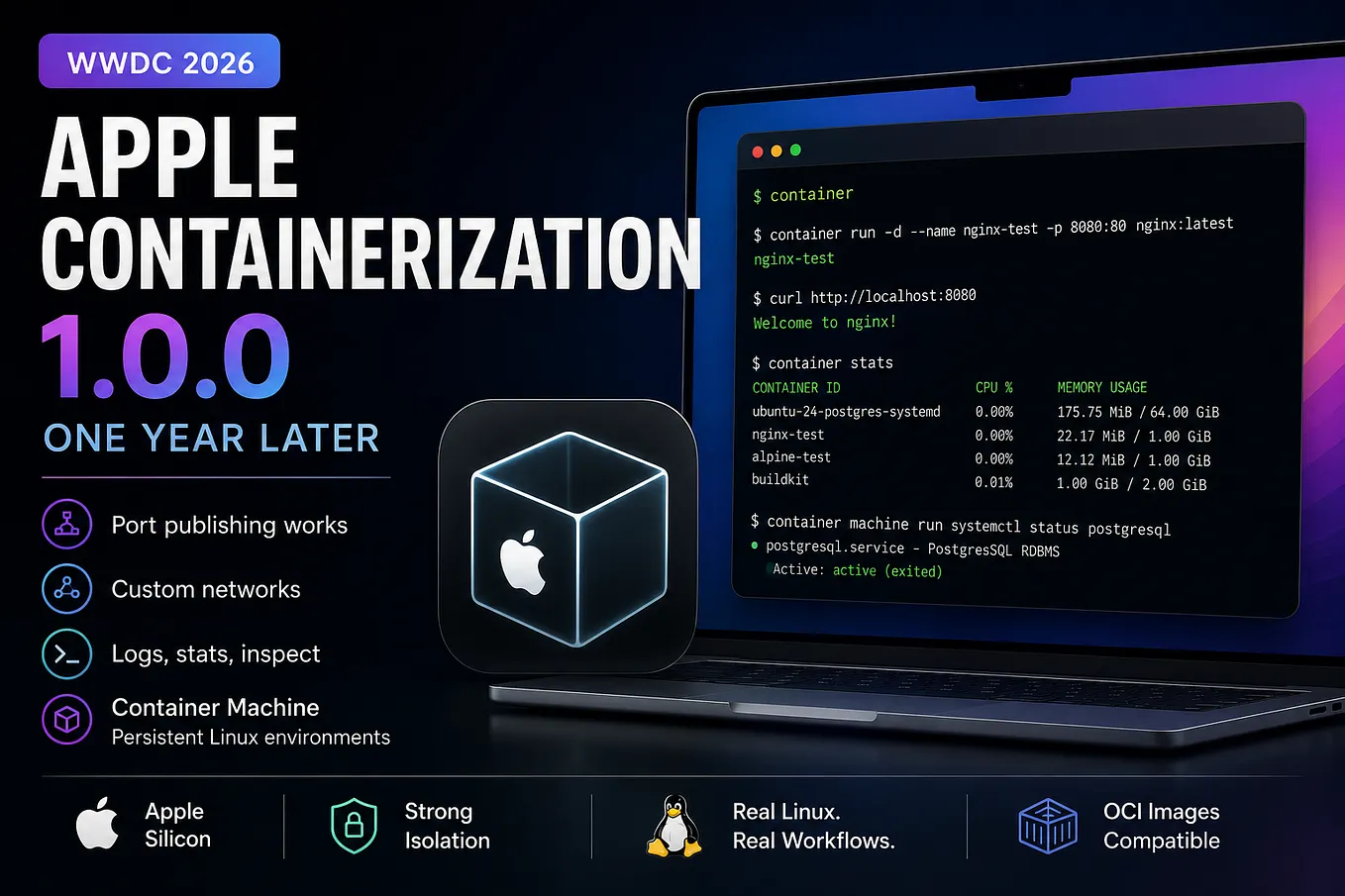 My first deep dive with Apple Containerization on macOS 15.5 and how I ...