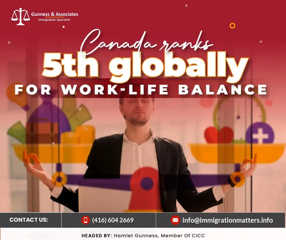 Canada Ranks 5th Globally for Work-Life Balance