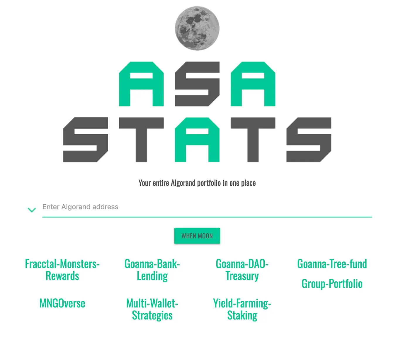How ASA Stats became one of the most visited sites on the Algorand  blockchain | by ASA Stats | Medium