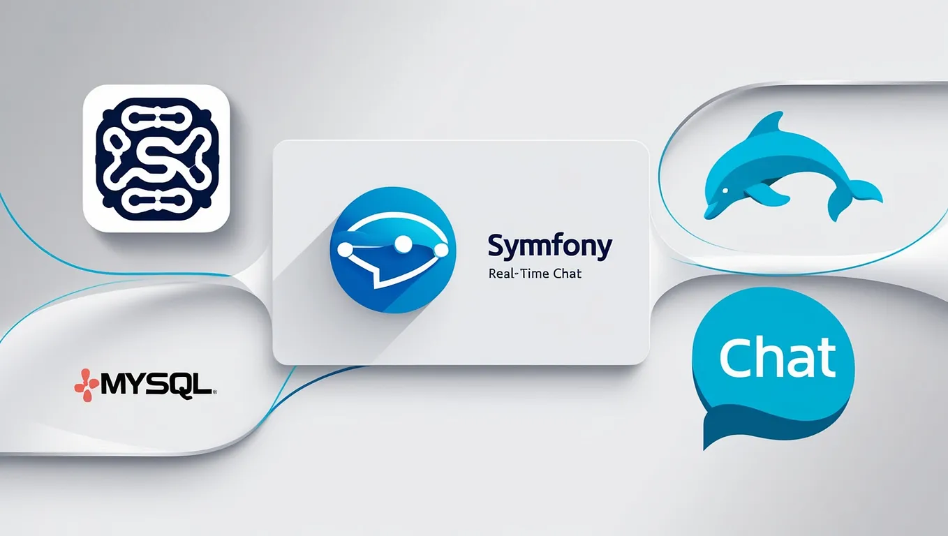 We’ll build a simple real-time chat application using Symfony, MySQL, and WebSockets (with Ratchet as the WebSocket server) to enable live communication between users. Prerequisites: PHP >= 7.4 Composer Symfony CLI MySQL (or MariaDB) Node.js and npm (for front-end dependencies)