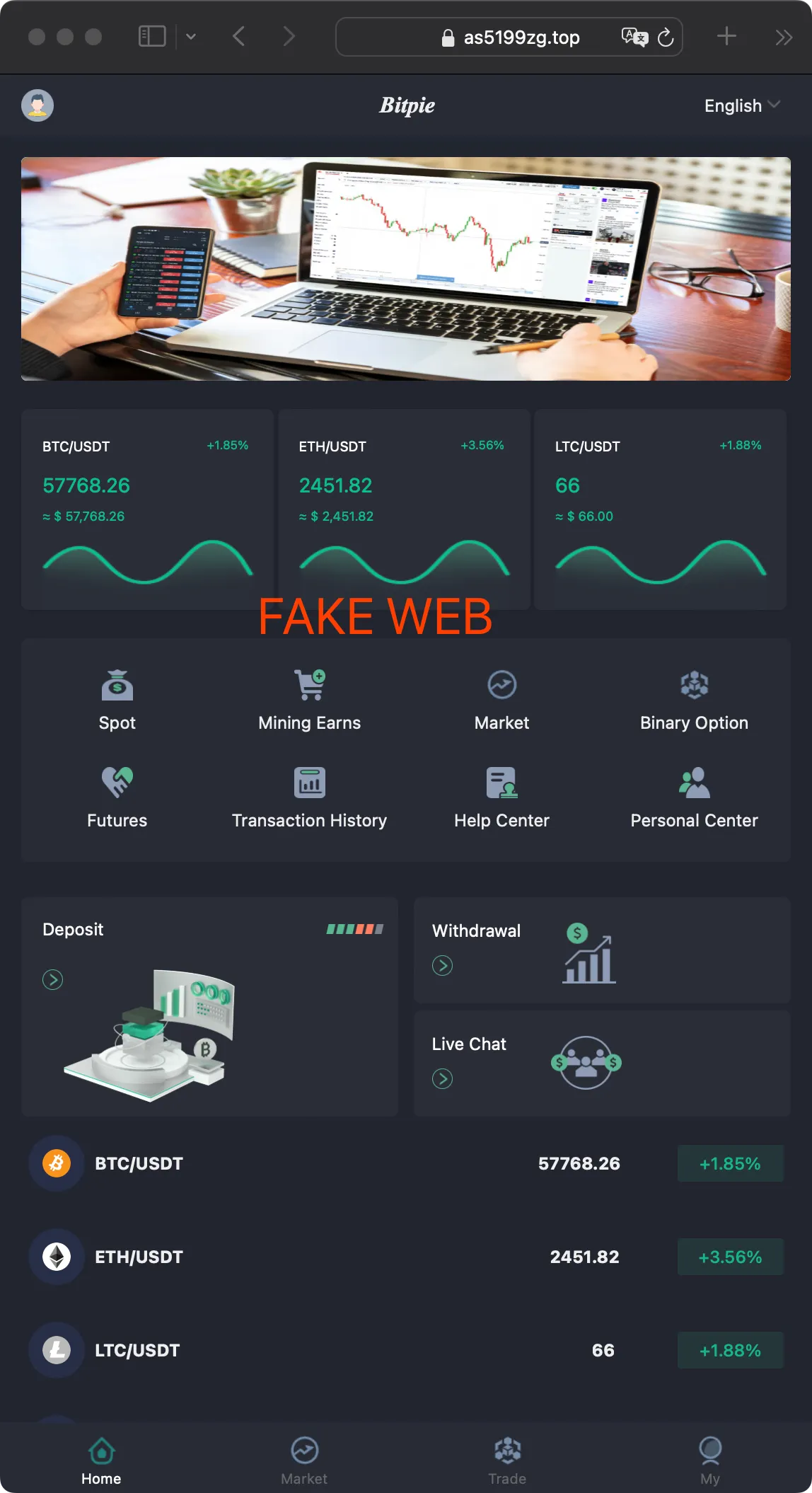 警惕假錢包詐騙短信、釣魚網站的騙局- Bitpie Wallet - Medium