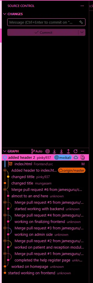 My Experience Using VS Code and GitHub in a Forked Full-Stack Project ...
