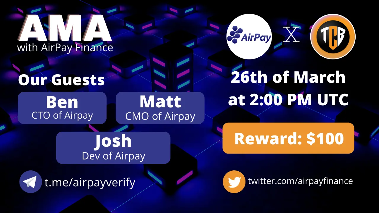 AMA Recap: The Crypto Blade x Airpay