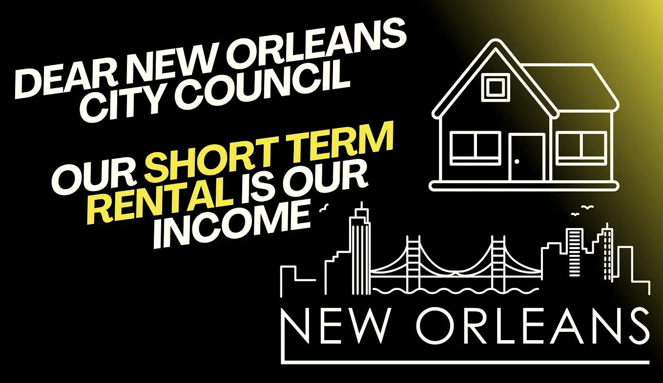 Dear New Orleans City Council-What about us?-the STR debate