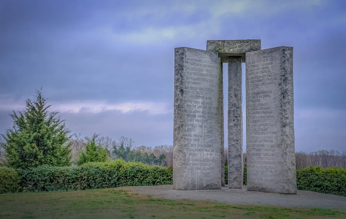 Principles of the Georgia Guidestones, America’s Strangest Monument