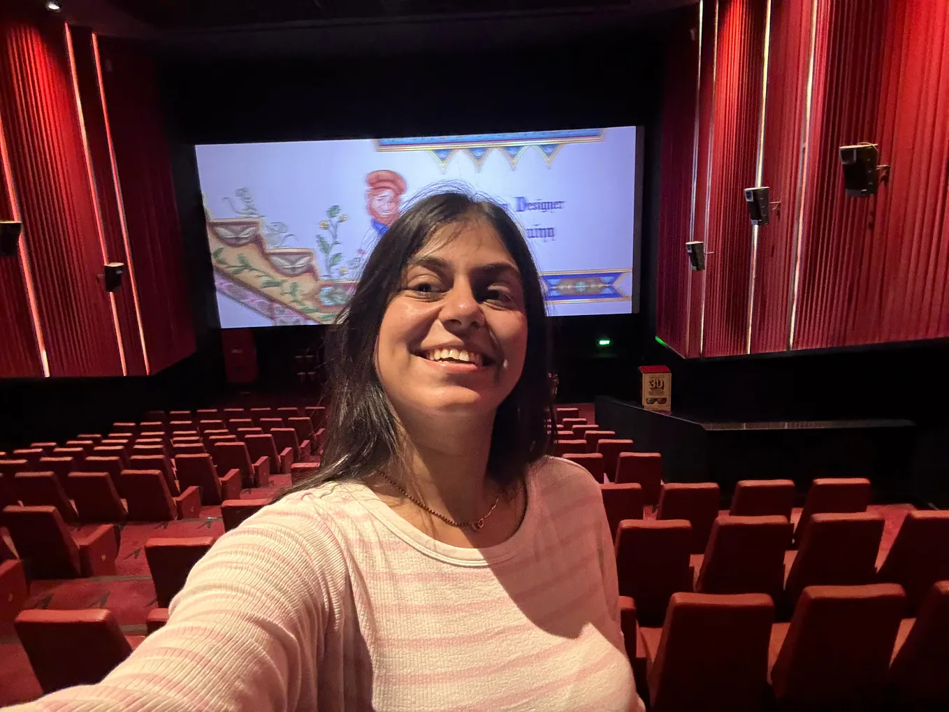 I Watched a Movie Alone in an Empty Theatre