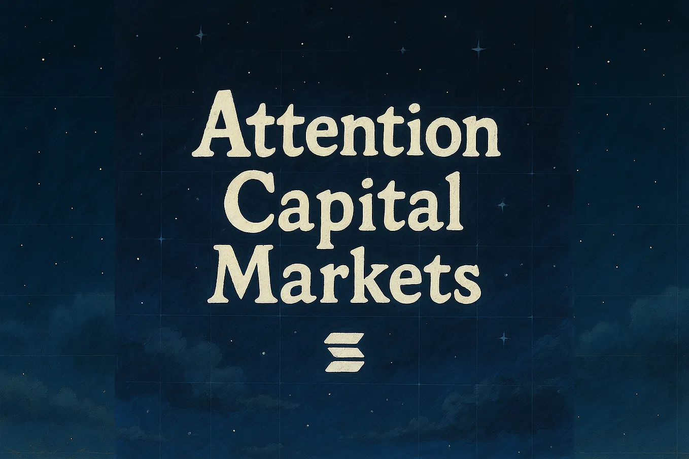The Attention Capital Markets Thesis