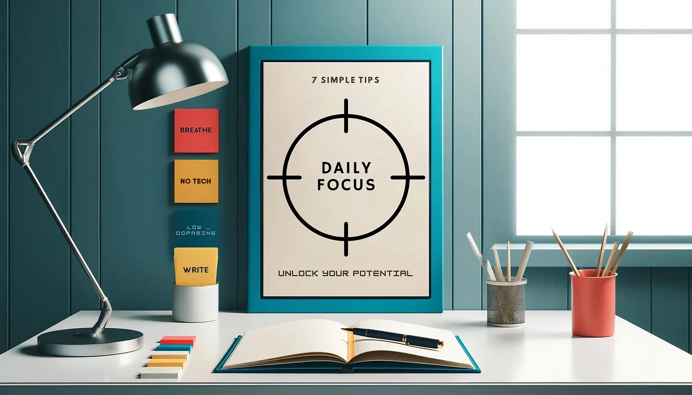 7 Simple Tips to Improve Your Daily Focus