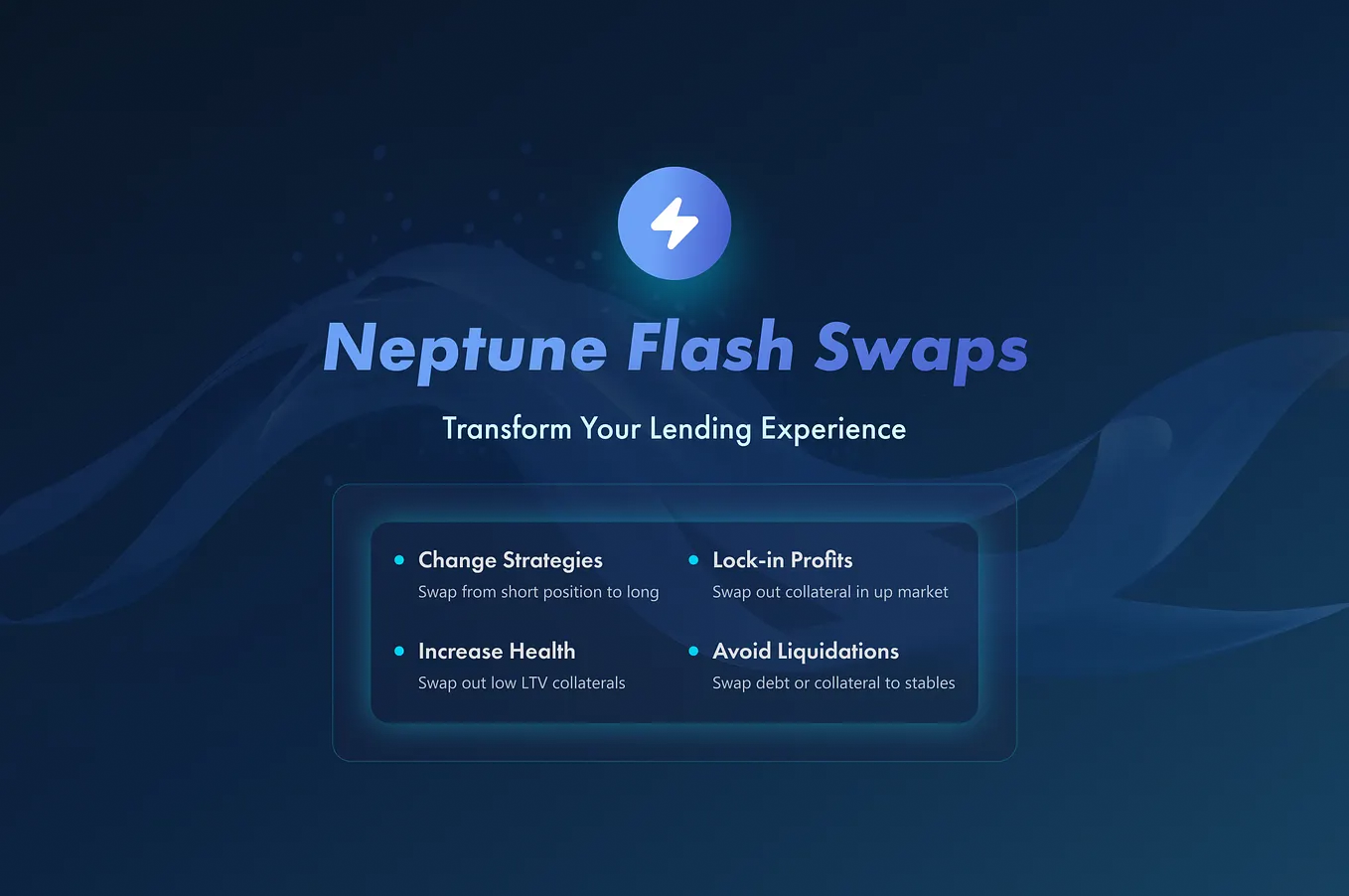 Flash Swaps Are Live: Swap Collateral or Debt Without Deleveraging