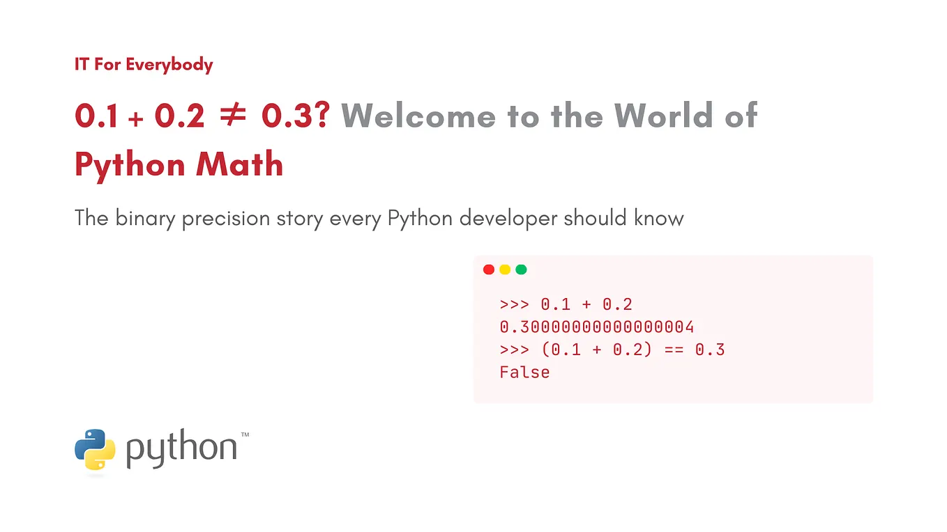 Why Python Doesn’t Have Real Constants (And How to Fake Them) | by ...