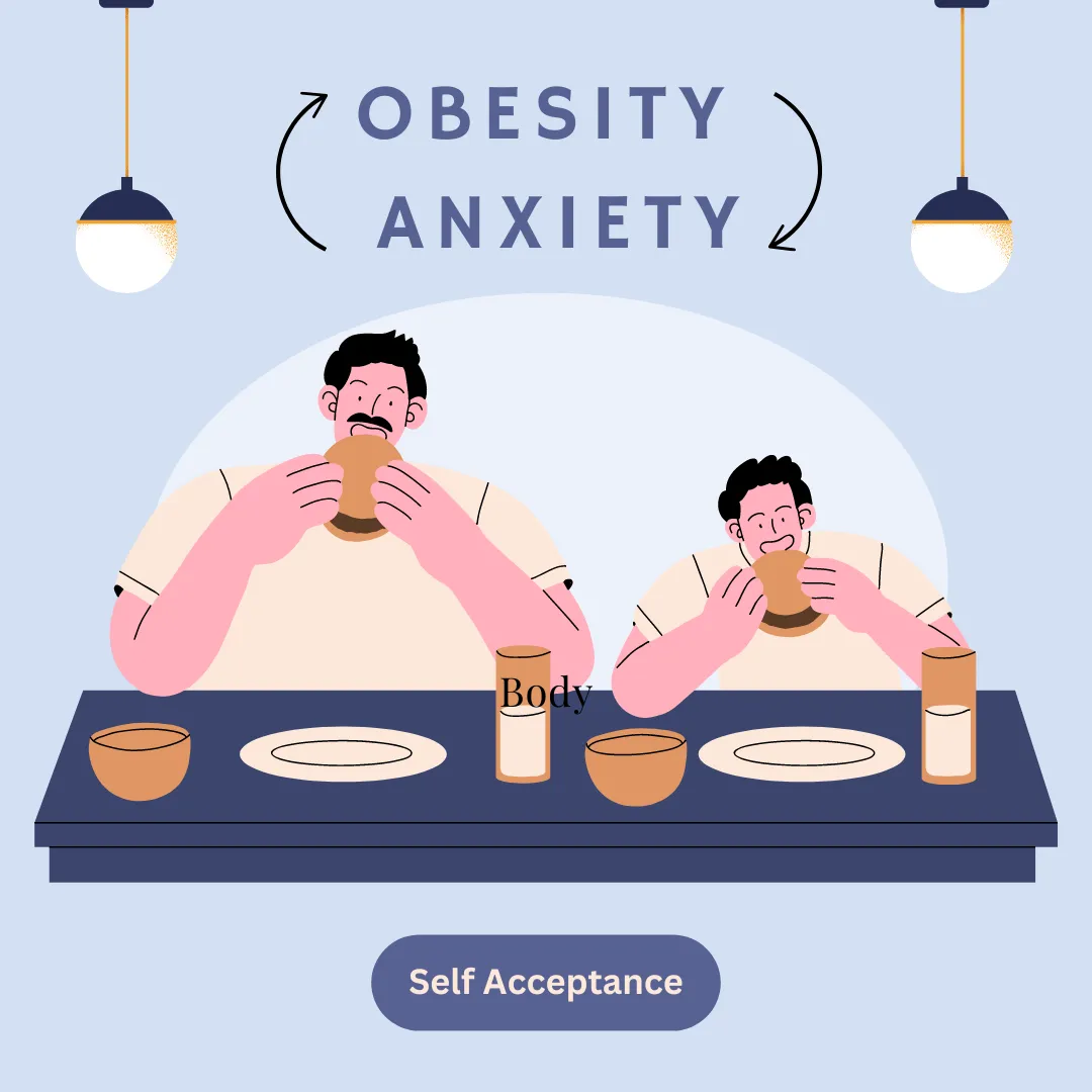 From Stress to Stress Eating: The Anxiety-Obesity Cycle