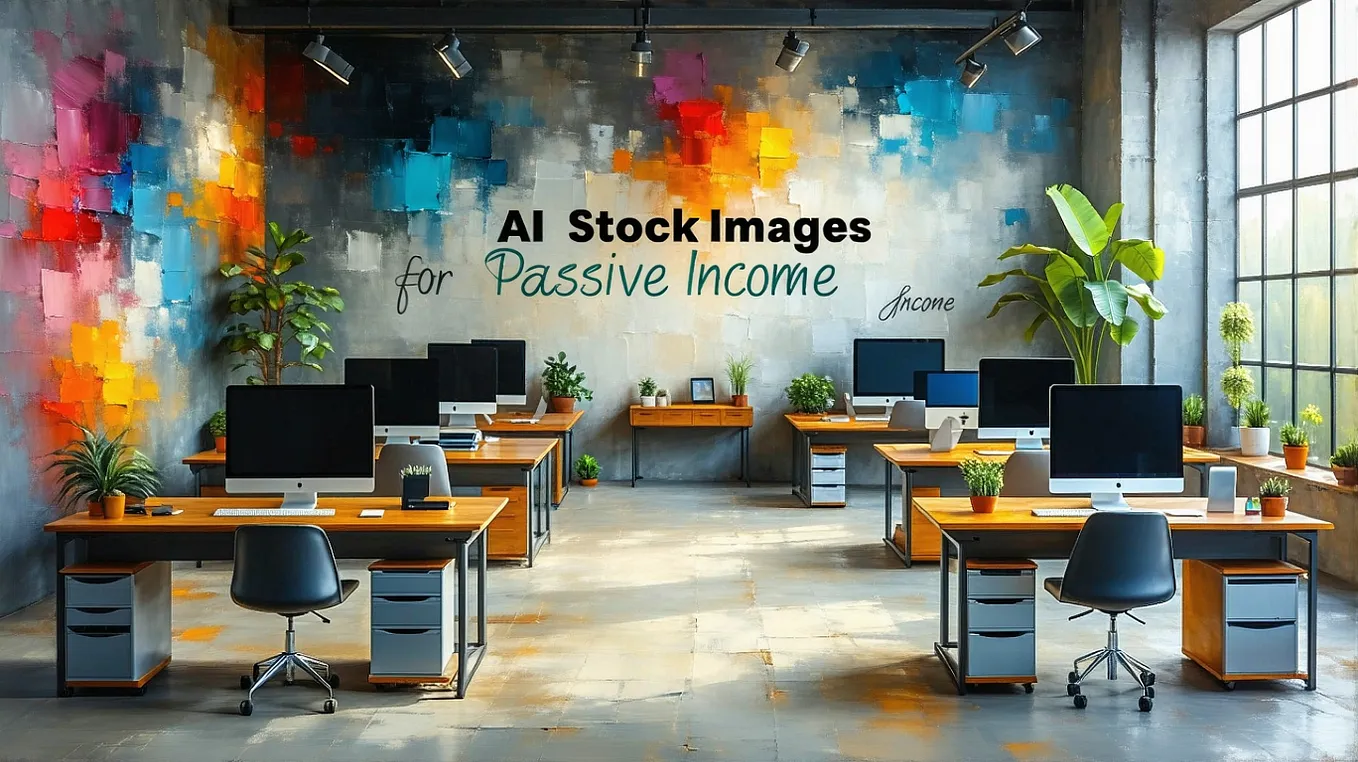 AI Stock Images for Passive Income