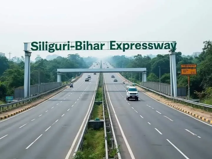 Bihar Siliguri Expressway: The largest expressway will pass through 305 villages of Bihar.