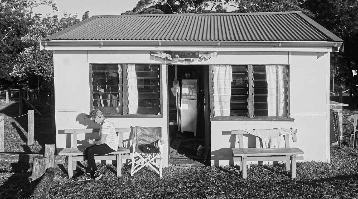 Ghosts of former times — the Bonnie Vale shack settlement