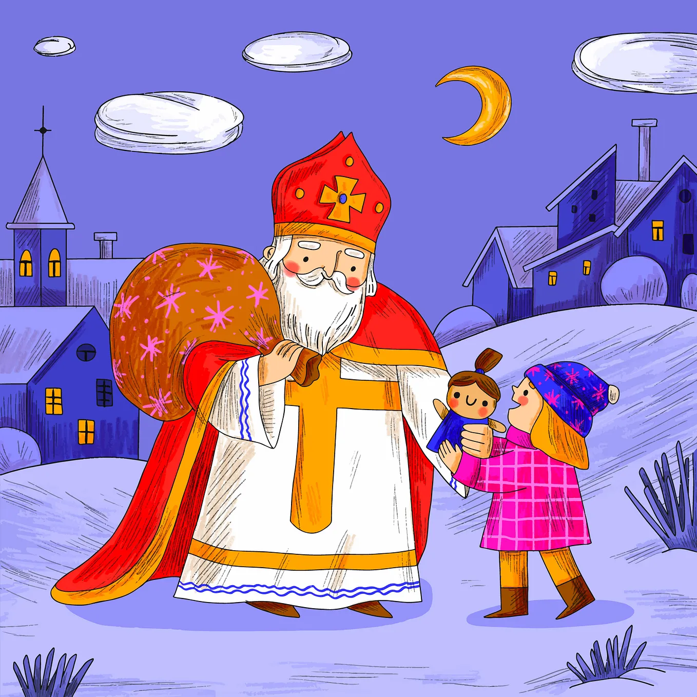 Saint Nicholas is the True Santa, but not Claus