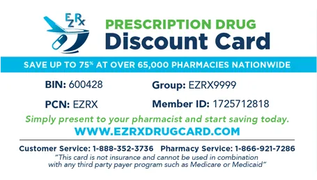 EzRx Drug Cards