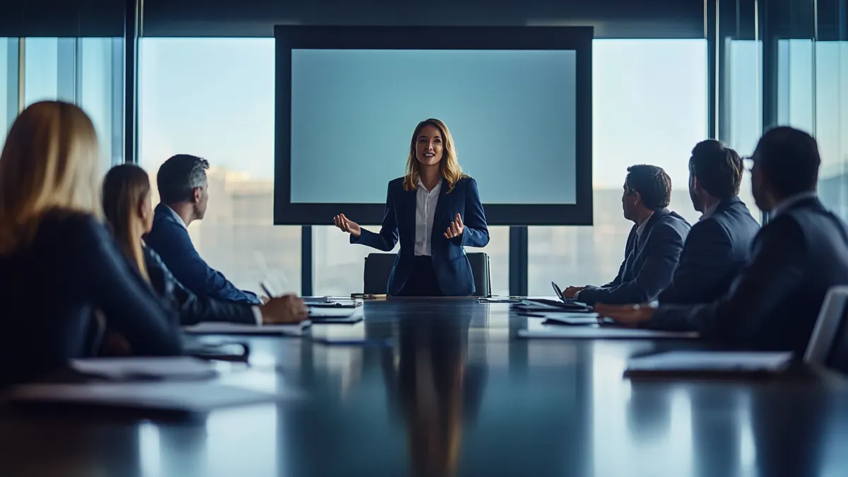 Virtual Board Presentation: Command a Room You Cannot See | Medium