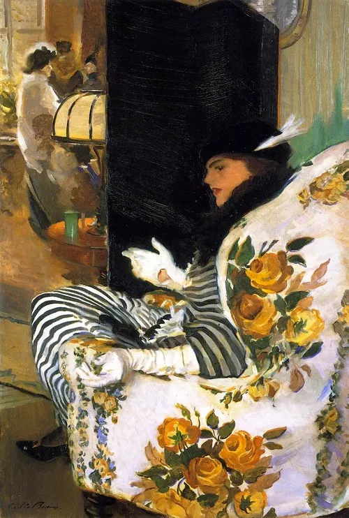 The Woman Was Lit: Artist Lilla Cabot Perry | by Paula Bonilla | Medium