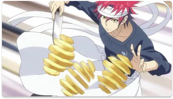 Soma Yukihira master in the kitchen