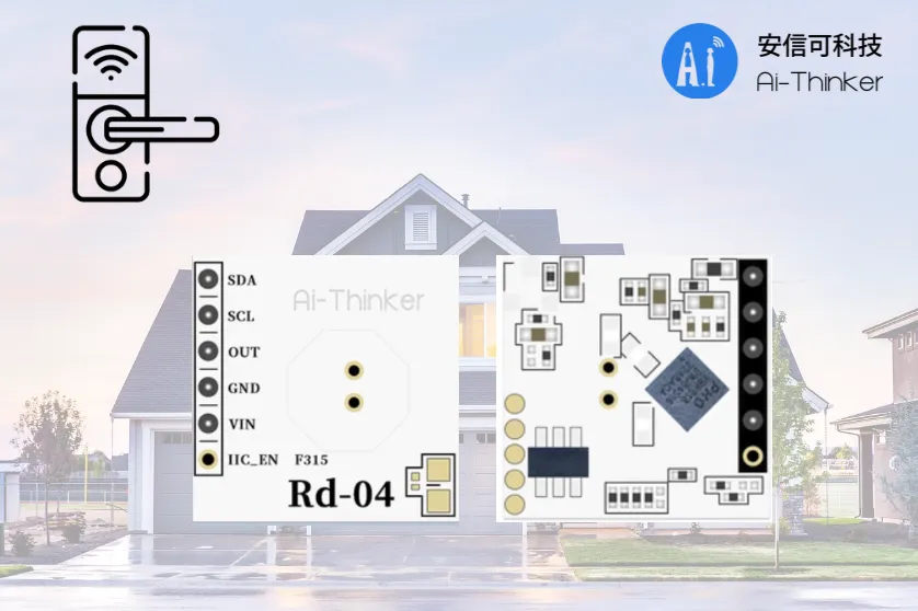 Ai-Thinker Rd-04 low power consumption radar module