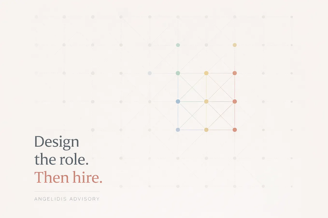 Most hiring mistakes happen before you post the job