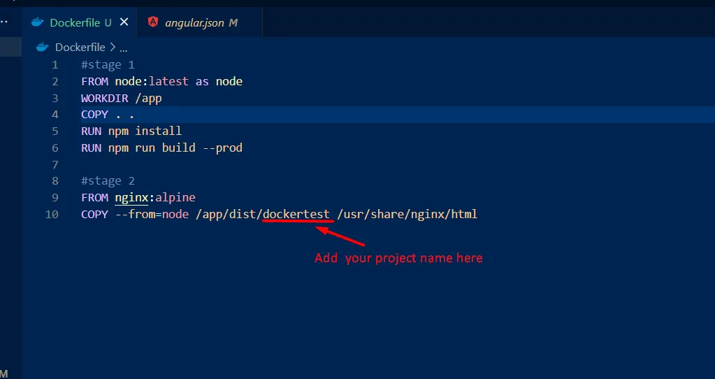 How to Dockerize Angular Project in VS code **Easy Steps**