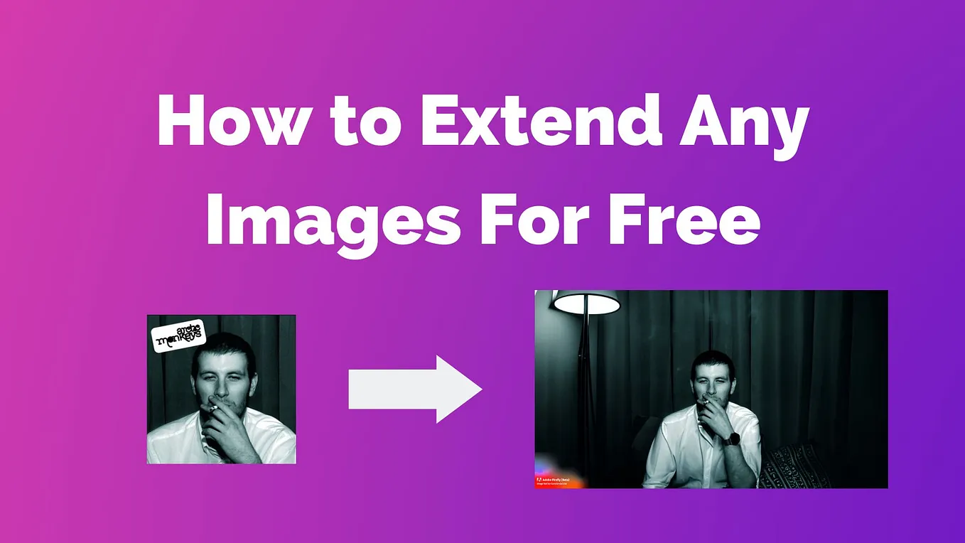 How to Entend Any Images For Free