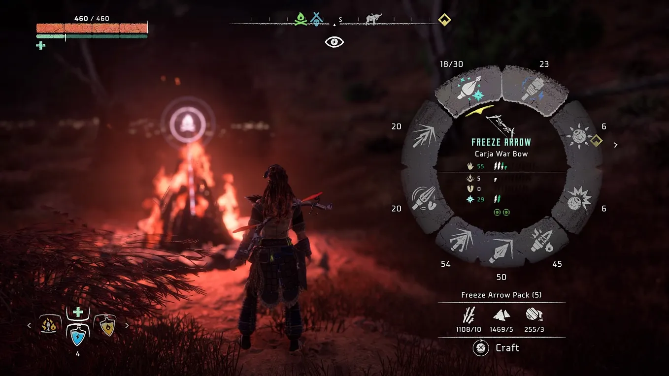 Horizon Zero Dawn: UI Critique