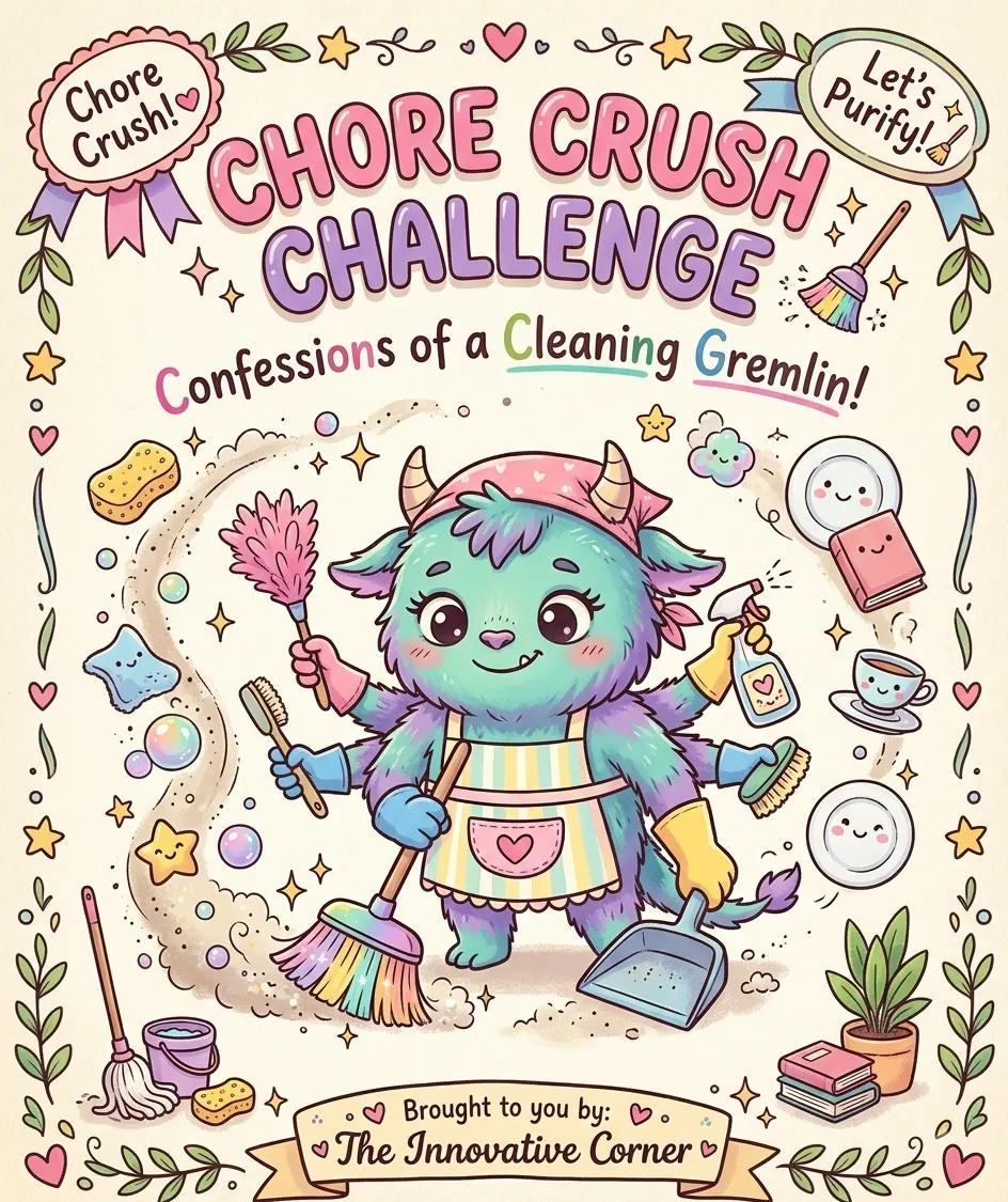 Confessions of a Whimsical Cleaning Gremlin 🧹✨ Chore Crush Writing Challenge