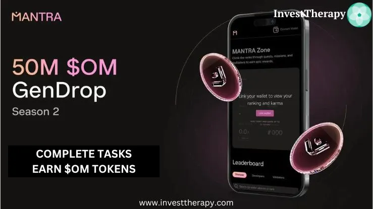 MANTRA Chain GenDrop — Complete Tasks and Earn $OM Tokens