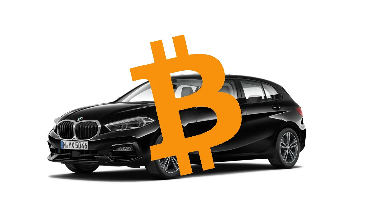 To buy a car with BTC