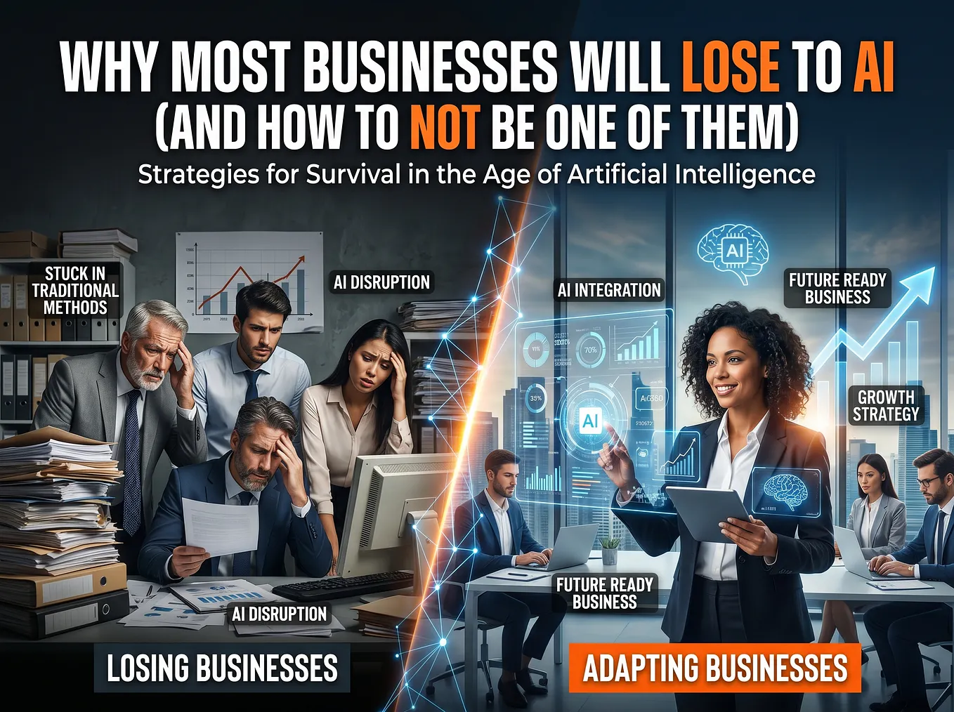 Why Most Businesses Will Lose to AI (And How to Not Be One of Them)