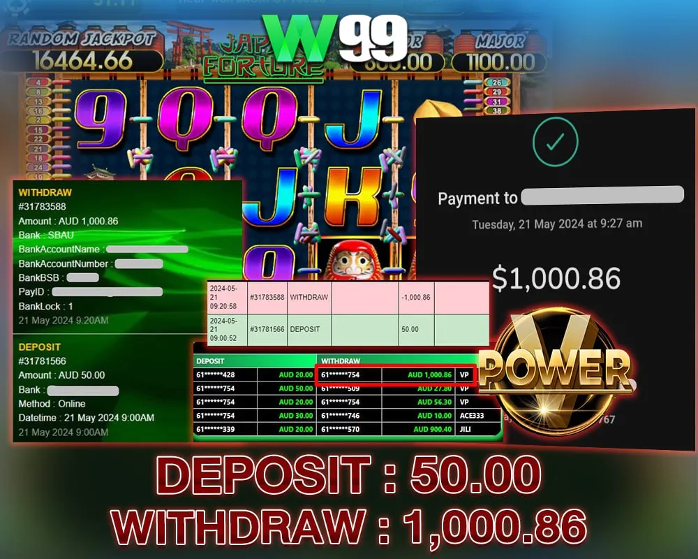 My journey to making money with W99AU, your trusted Australian online pokies platform in 2024…