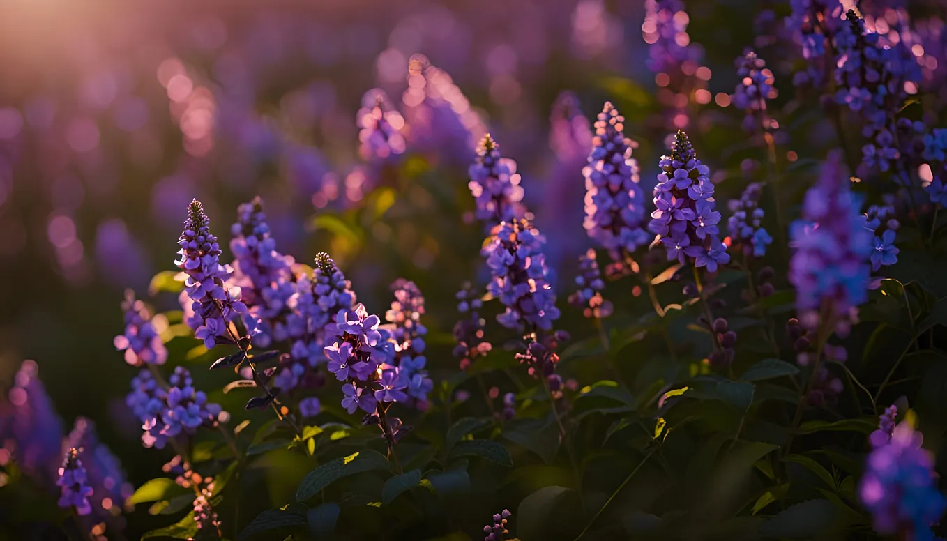 ‘We Grow Until The End’ | Image of Lilacs in the Early Morning Generated by Gustave Deresse; Writer & AI Artist in NightCafe; unedited
