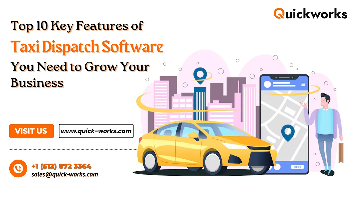 Taxi dispatch software