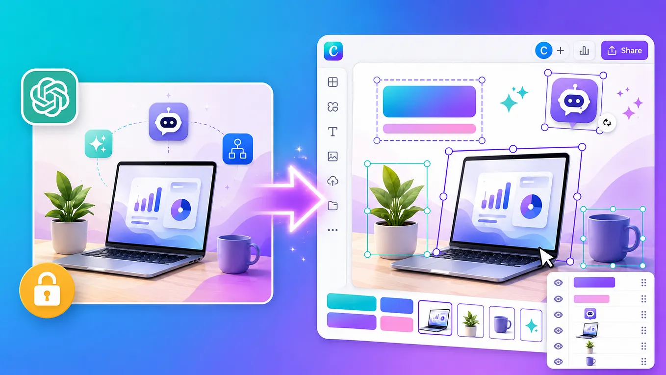 How to Turn ChatGPT Images Into Editable Canva Designs With Magic Layers