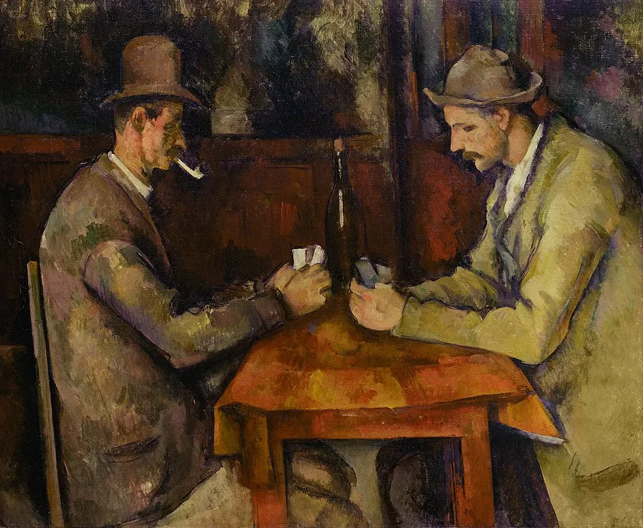 Paul Cézanne  ‘The Card Players’