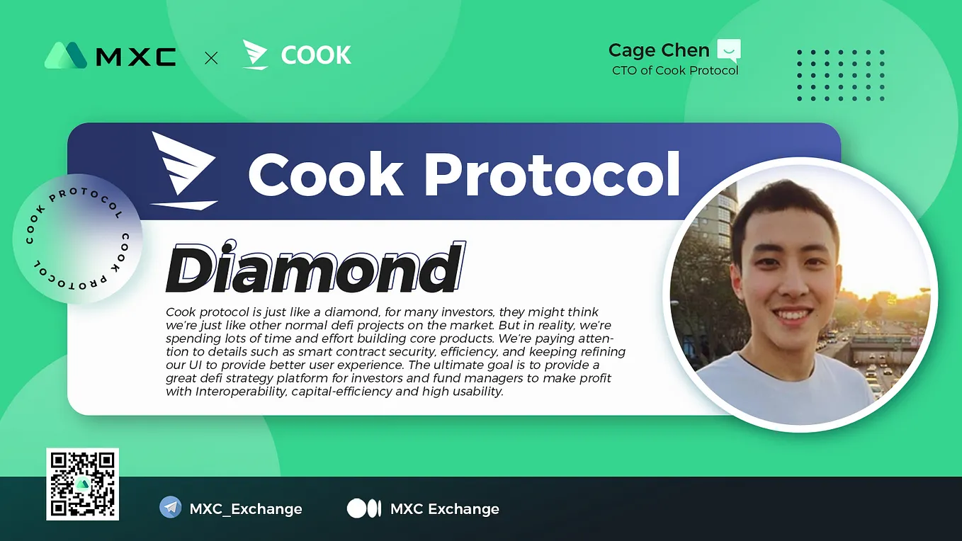 AMA Session with Cage Chen from Cook Protocol (COOK)