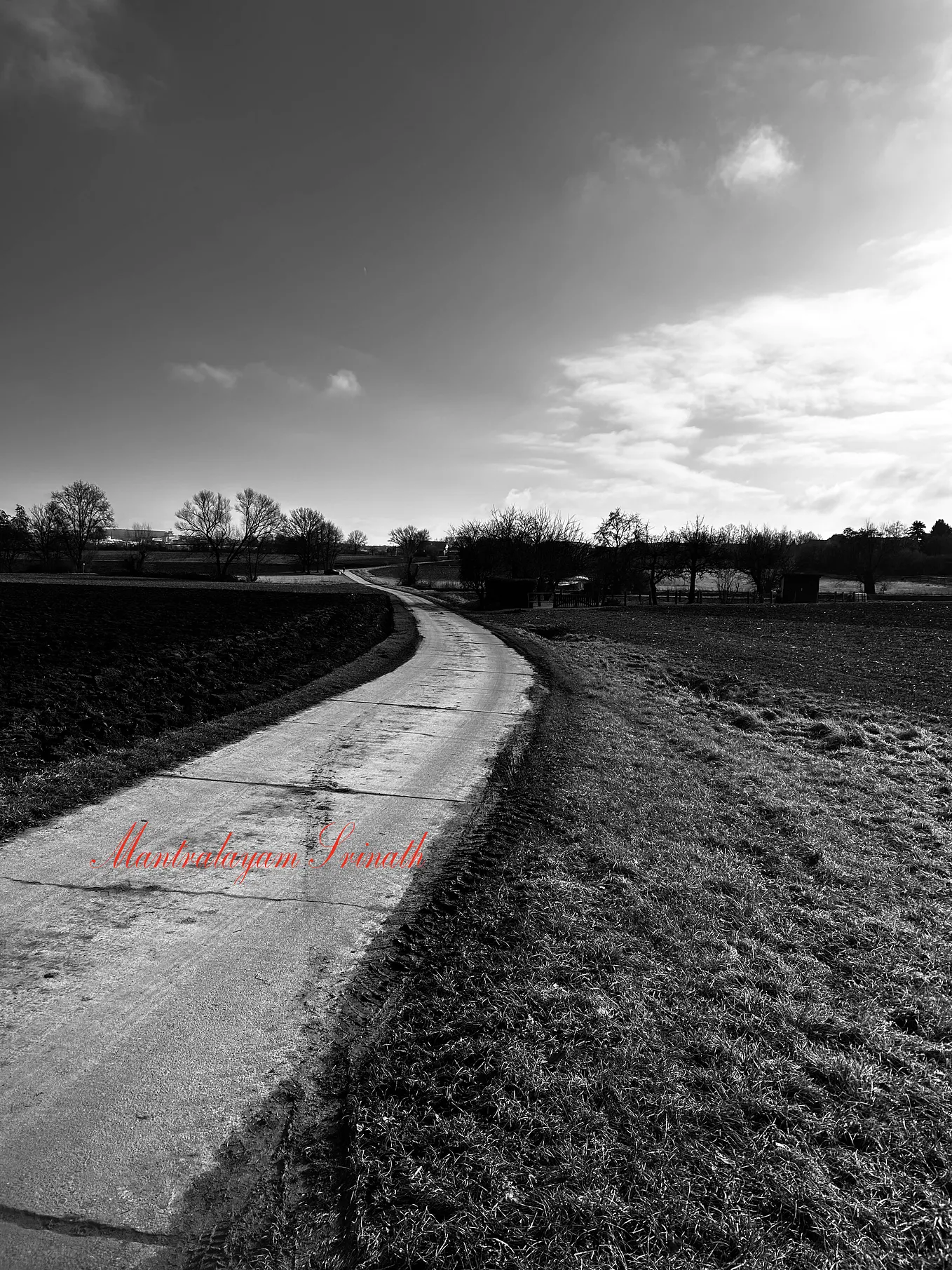 The Lone Path Home — The Little Stream Along the Path