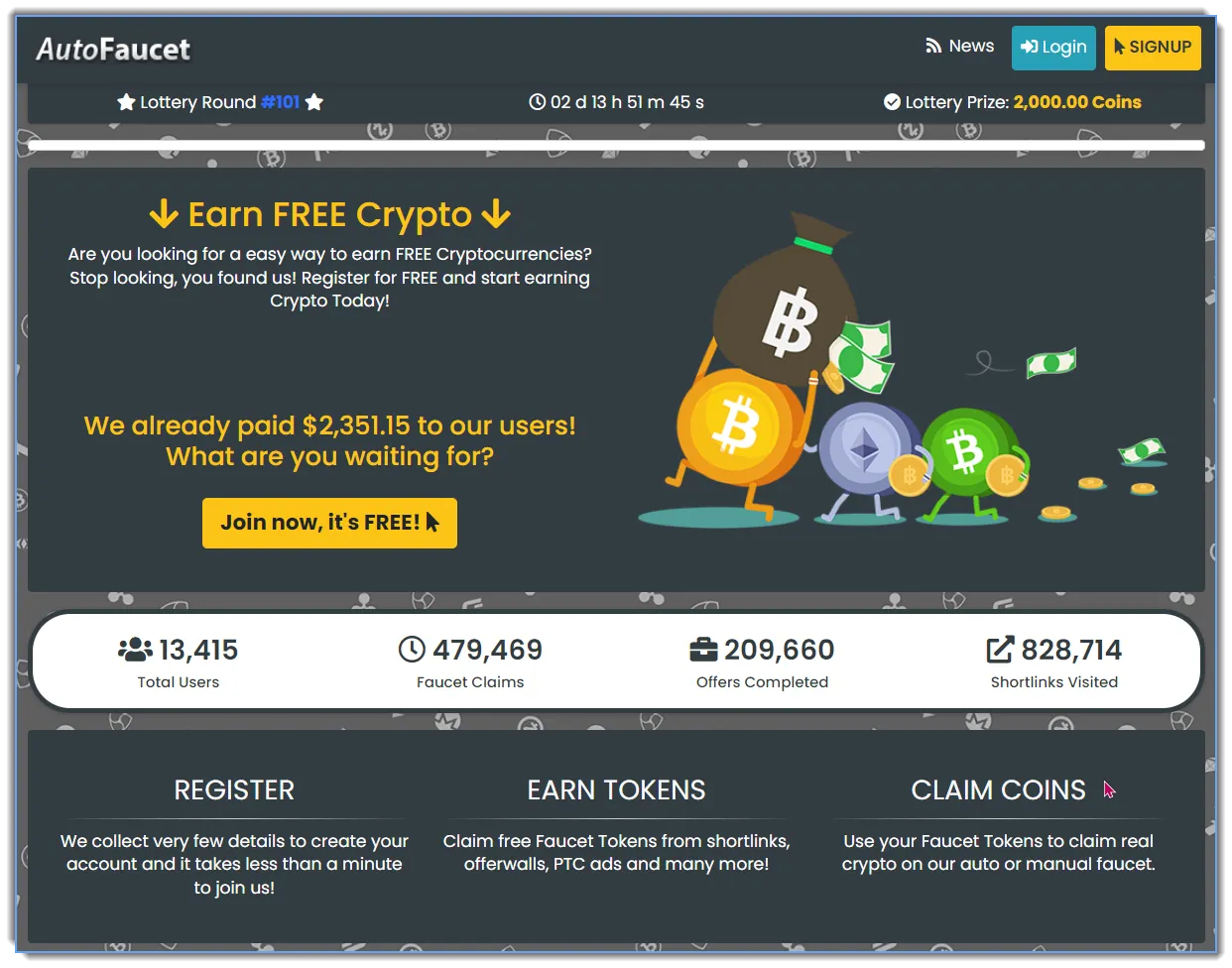 Earn $100s Worth of Free LItecoin With AutoFaucet Passivedrip