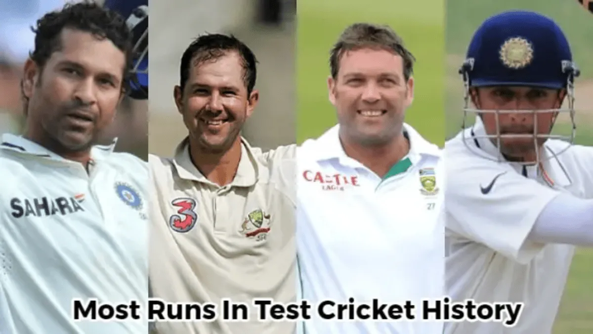 Top 5 Players Who Have Most Runs in Career in Tests