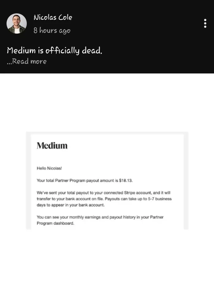Is Medium Really Dead?