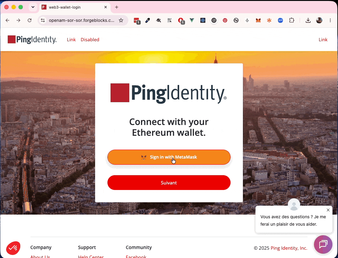 Web3 Login with MetaMask and EIP-4361 in PingOne Advanced Identity Cloud — Part 3: Building the…