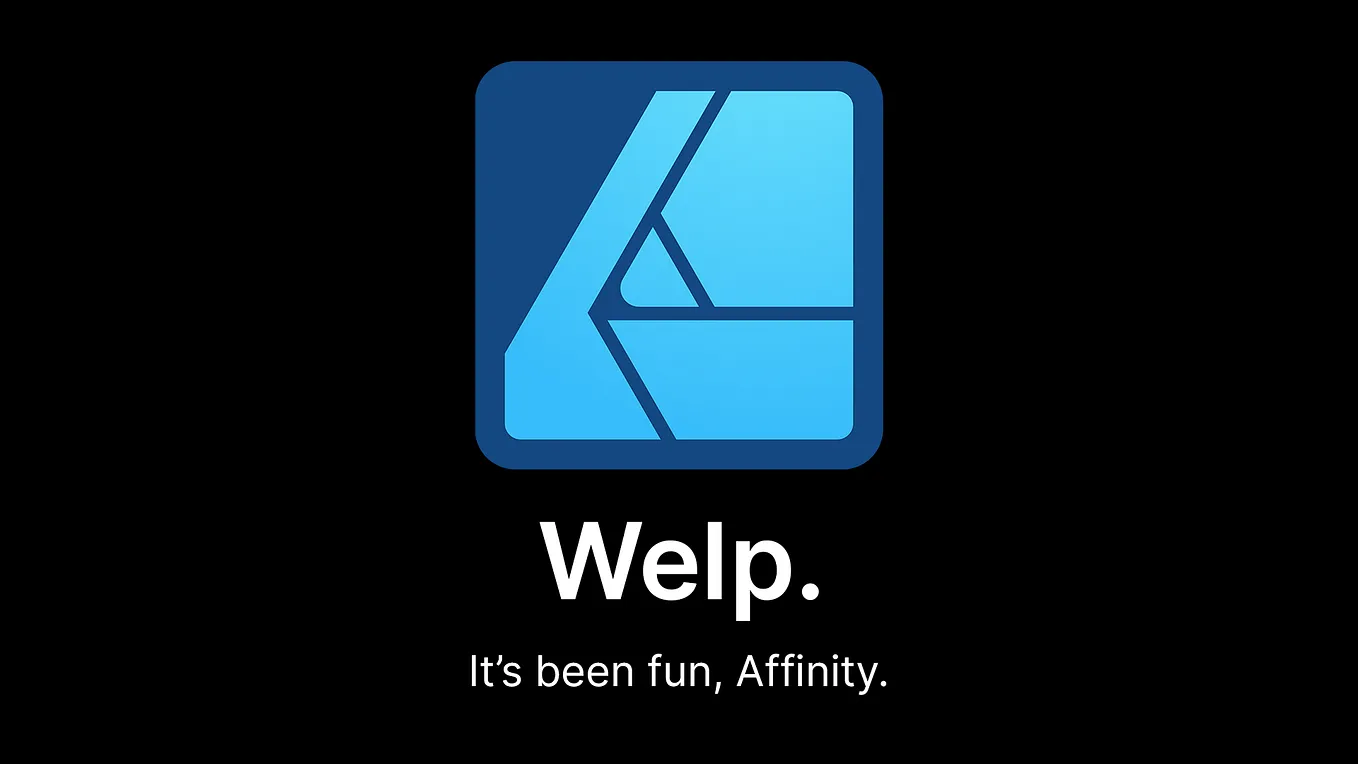 Canva Bought Affinity Designer. That’s Bad. Very Bad.