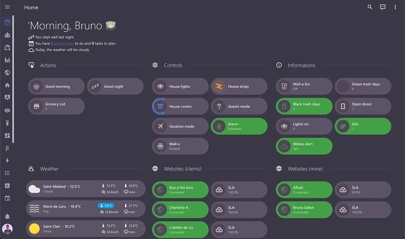 Streamline Your Home Assistant UI with Streamline Card | by Bruno Sabot ...