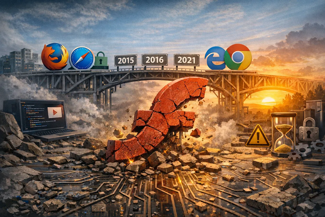 What Really Killed Flash Player: A Six-Year Campaign of Deliberate Platform Work