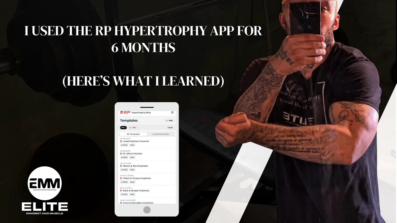 I used the RP Hypertrophy App for 6 Months