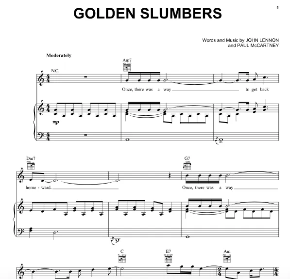 Golden Slumbers